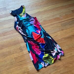 Multicolor Sleeveless Trina Turk Dress